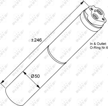 NRF 33133 - Essiccatore, Climatizzatore autozon.pro