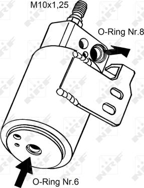 NRF 33129 - Essiccatore, Climatizzatore autozon.pro