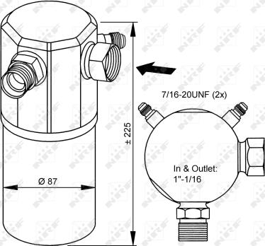 NRF 33175 - Essiccatore, Climatizzatore autozon.pro