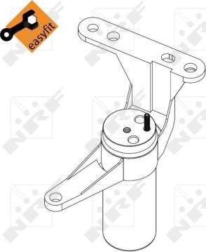 NRF 33355 - Essiccatore, Climatizzatore autozon.pro