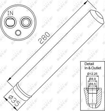 NRF 33302 - Essiccatore, Climatizzatore autozon.pro