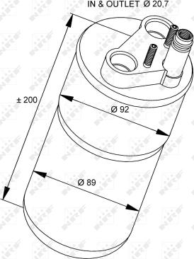 NRF 33216 - Essiccatore, Climatizzatore autozon.pro