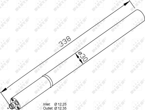 NRF 33211 - Essiccatore, Climatizzatore autozon.pro