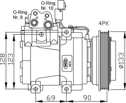 NRF 32446G - Compressore, Climatizzatore autozon.pro