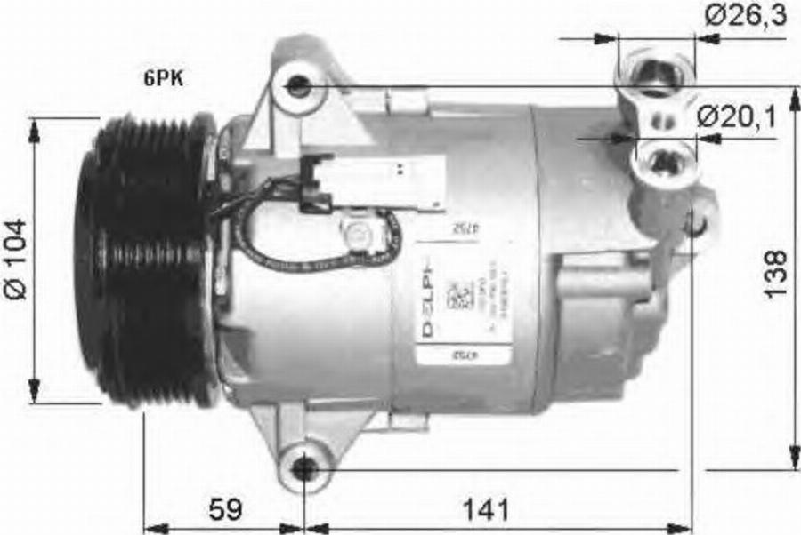 NRF 32400 - Compressore, Climatizzatore autozon.pro