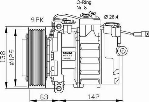 NRF 32413G - Compressore, Climatizzatore autozon.pro