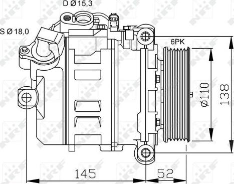 NRF 32435 - Compressore, Climatizzatore autozon.pro