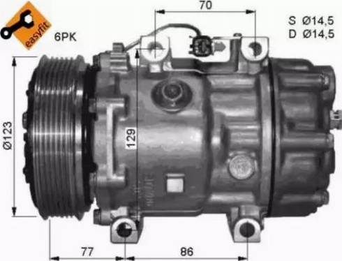 NRF 32430G - Compressore, Climatizzatore autozon.pro