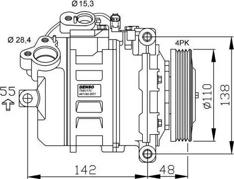 NRF 32531G - Compressore, Climatizzatore autozon.pro