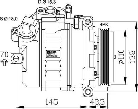 NRF 32520G - Compressore, Climatizzatore autozon.pro