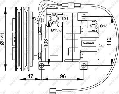 NRF 32691G - Compressore, Climatizzatore autozon.pro