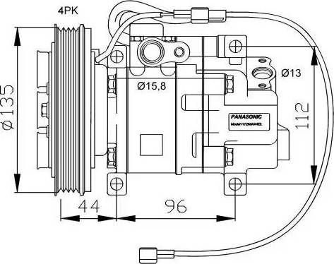 NRF 32095G - Compressore, Climatizzatore autozon.pro