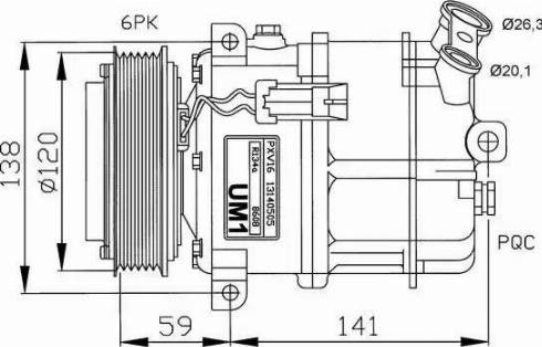 NRF 32191G - Compressore, Climatizzatore autozon.pro