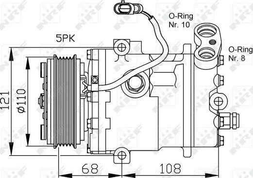 NRF 32197 - Compressore, Climatizzatore autozon.pro