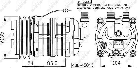 NRF 32157G - Compressore, Climatizzatore autozon.pro