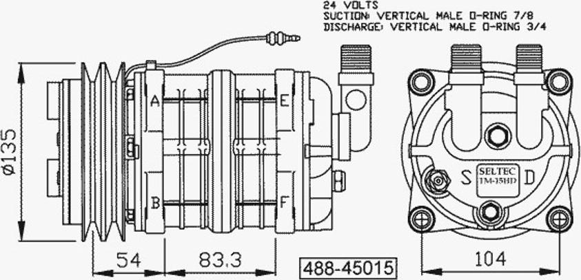 NRF 32157 - Compressore, Climatizzatore autozon.pro