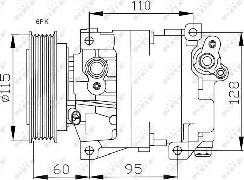 NRF 32169G - Compressore, Climatizzatore autozon.pro