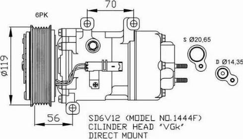 NRF 32185G - Compressore, Climatizzatore autozon.pro