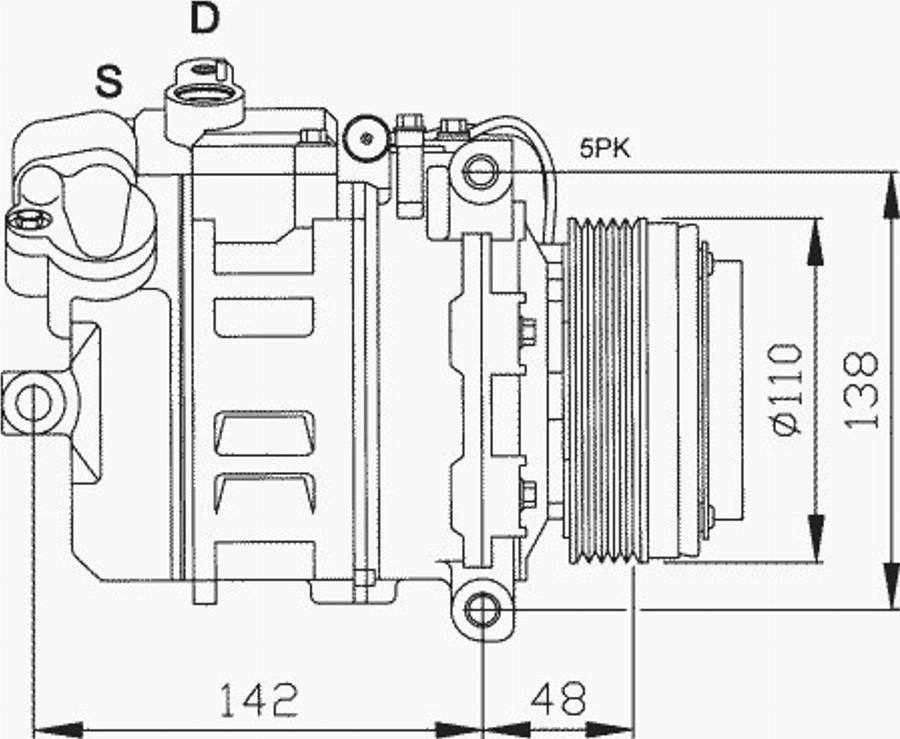 NRF 32128 - Compressore, Climatizzatore autozon.pro