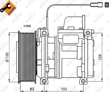 NRF 32829 - Compressore, Climatizzatore autozon.pro