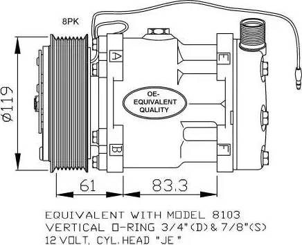 NRF 32875 - Compressore, Climatizzatore autozon.pro