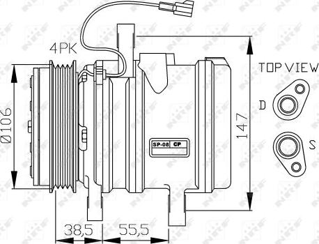 NRF 32871G - Compressore, Climatizzatore autozon.pro