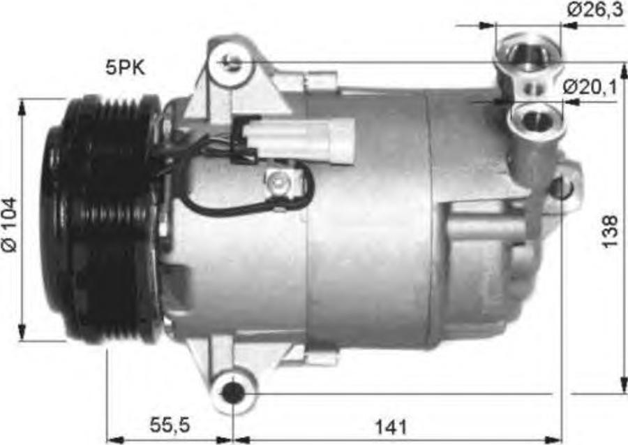 NRF 32396 - Compressore, Climatizzatore autozon.pro