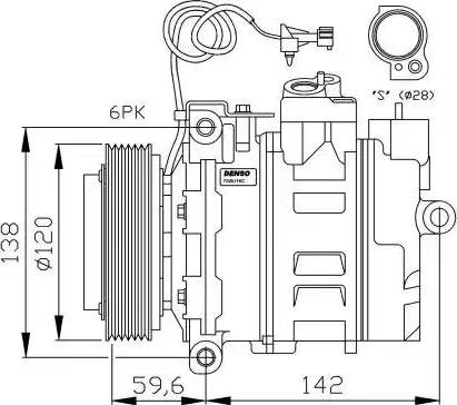 NRF 32377G - Compressore, Climatizzatore autozon.pro