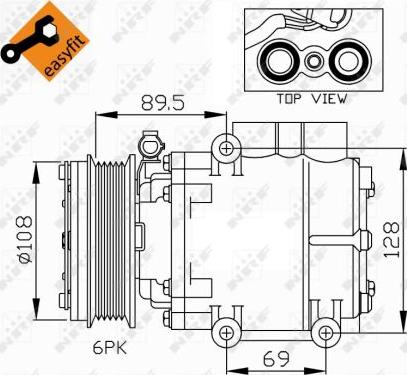 NRF 32248 - Compressore, Climatizzatore autozon.pro