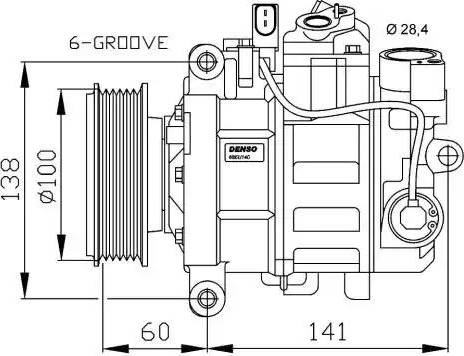 NRF 32263G - Compressore, Climatizzatore autozon.pro