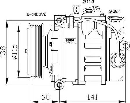 NRF 32262G - Compressore, Climatizzatore autozon.pro