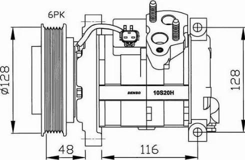 NRF 32203G - Compressore, Climatizzatore autozon.pro