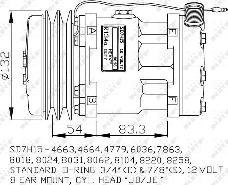 NRF 32238G - Compressore, Climatizzatore autozon.pro