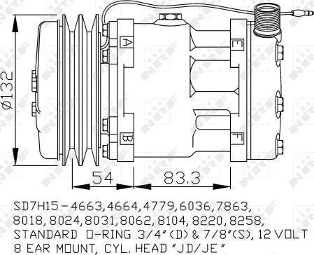 NRF 32238 - Compressore, Climatizzatore autozon.pro