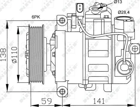 NRF 32229 - Compressore, Climatizzatore autozon.pro