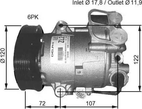 NRF 32782G - Compressore, Climatizzatore autozon.pro