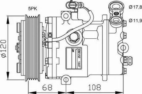 NRF 32775G - Compressore, Climatizzatore autozon.pro