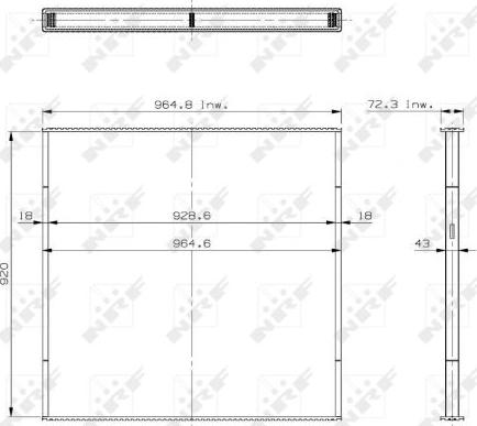 NRF 29770 - Retino radiatore, Raffreddamento motore autozon.pro