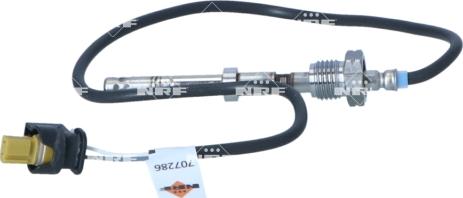 NRF 707286 - Sensore, Temperatura gas scarico autozon.pro