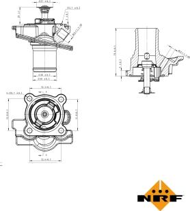 NRF 725079 - Termostato, Refrigerante autozon.pro