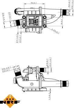 NRF 725163 - Termostato, Refrigerante autozon.pro