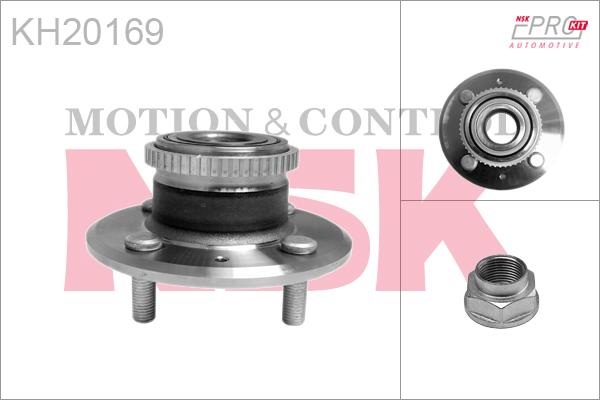 NSK KH20169 - Kit cuscinetto ruota autozon.pro