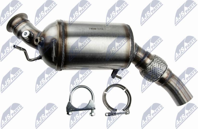 NTY DPF-BM-010 - Filtro antiparticolato / particellare, Impianto gas scarico autozon.pro