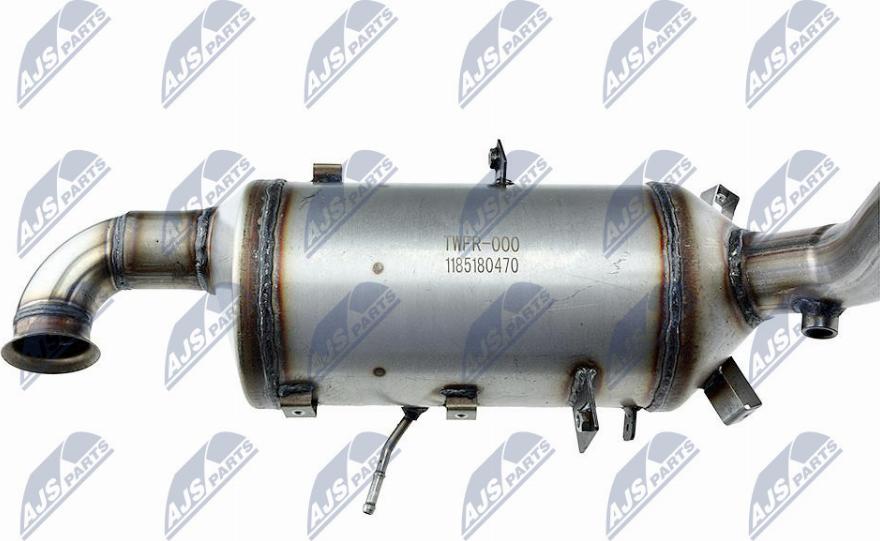 NTY DPF-FR-000 - Filtro antiparticolato / particellare, Impianto gas scarico autozon.pro