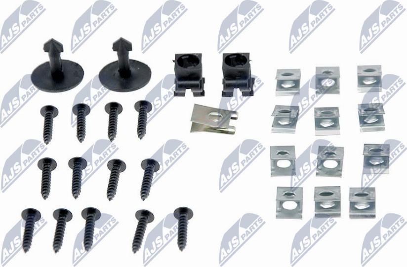 NTY EZC-AU-035 - Kit clip d'arresto, Carrozzeria autozon.pro