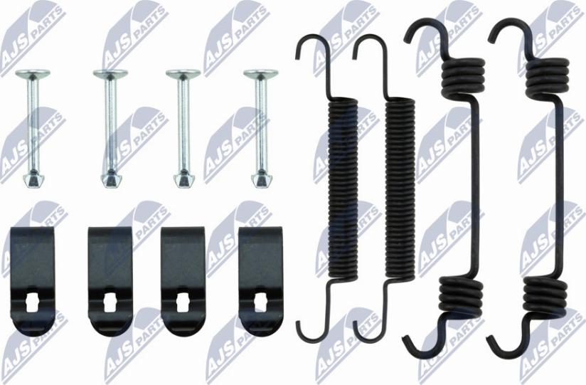 NTY HSR-HY-504 - Kit accessori, Ganasce freno stazionamento autozon.pro