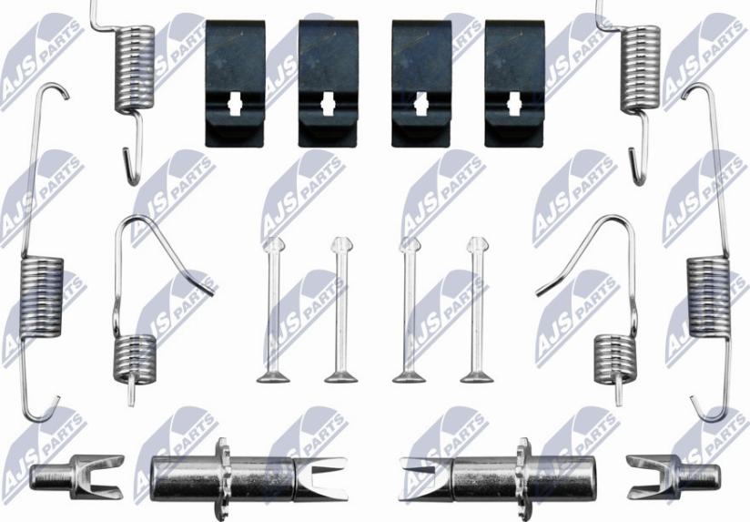 NTY HSR-NS-004 - Kit accessori, Ganasce freno stazionamento autozon.pro