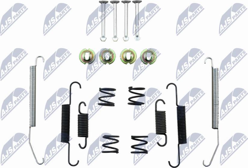 NTY HSR-SB-001 - Kit accessori, Ganasce freno stazionamento autozon.pro