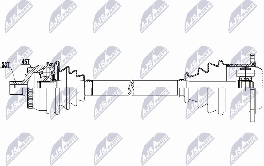 NTY NPW-AU-098 - Albero motore / Semiasse autozon.pro