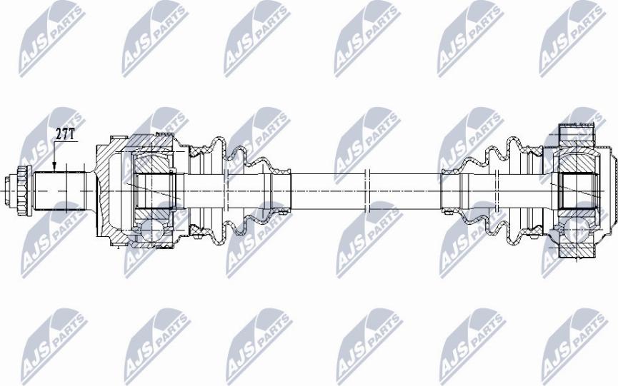 NTY NPW-BM-149 - Albero motore / Semiasse autozon.pro